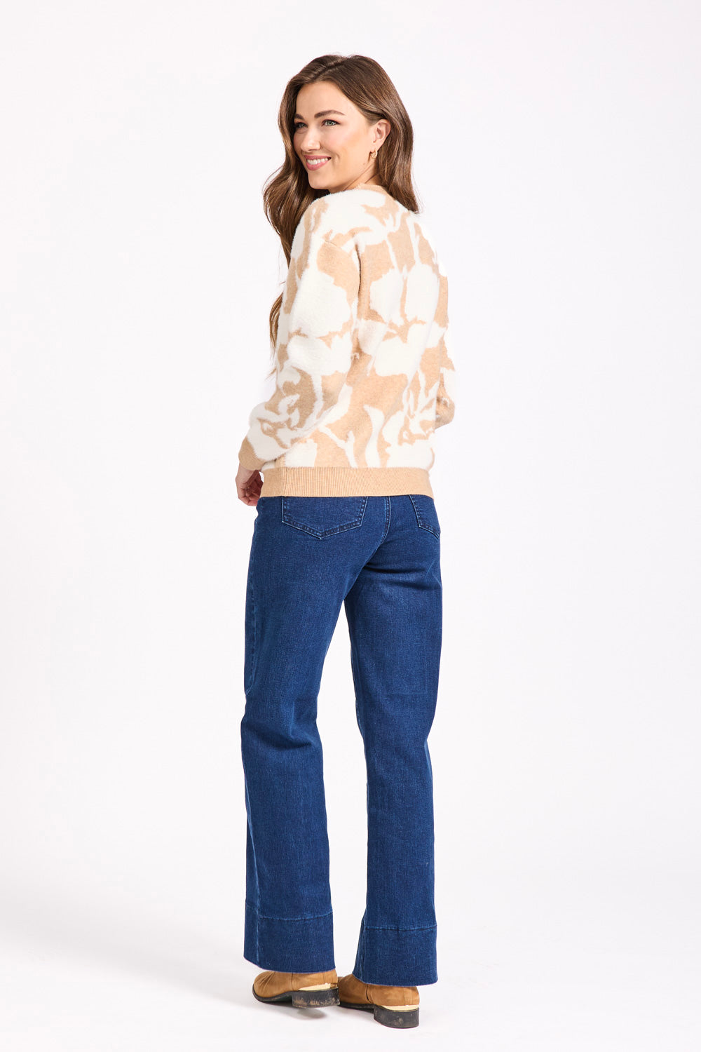 Floral Jacquard Jumper