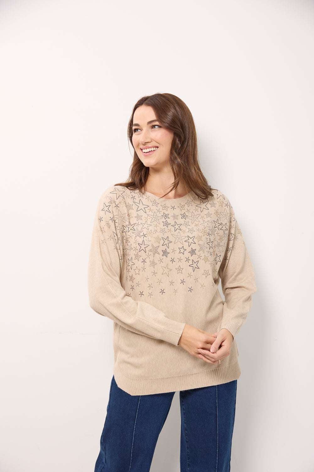 Star Diamanté Jumper