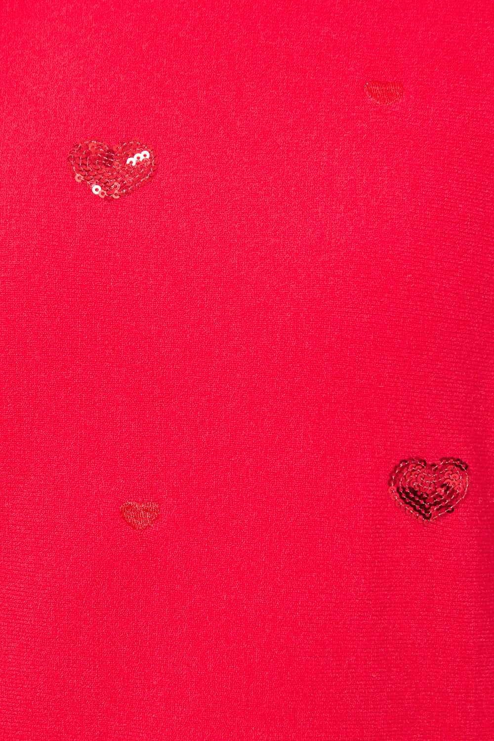 Sequin Hearts Knit Jumper