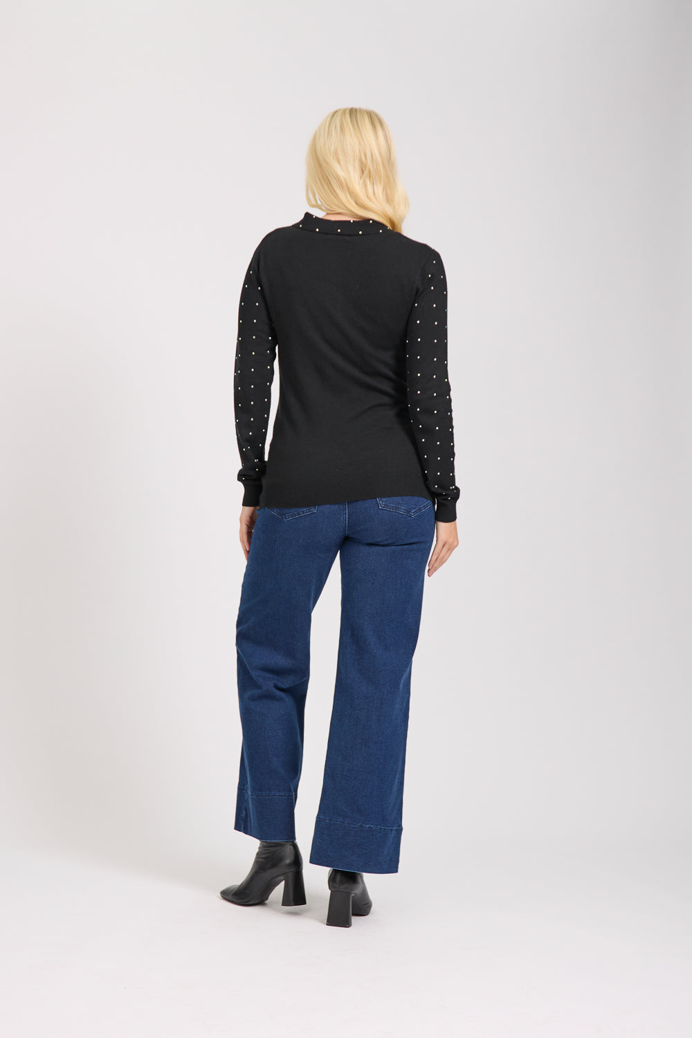 Scattered Diamanté Jumper