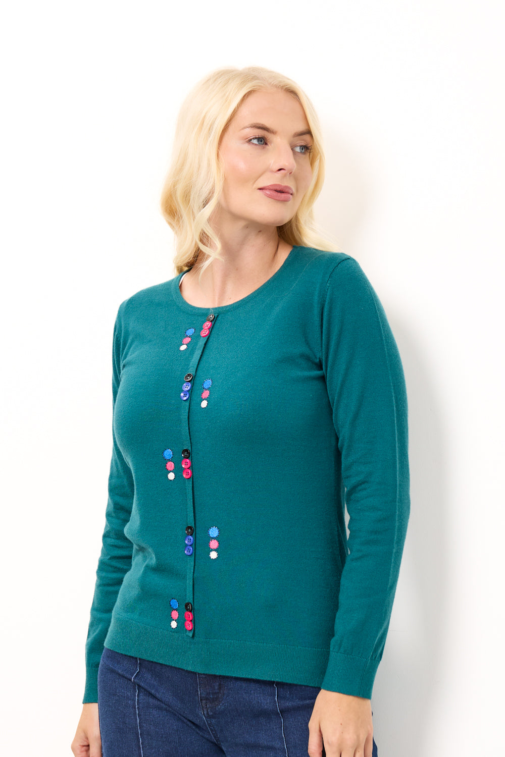 Button Detail Jumper