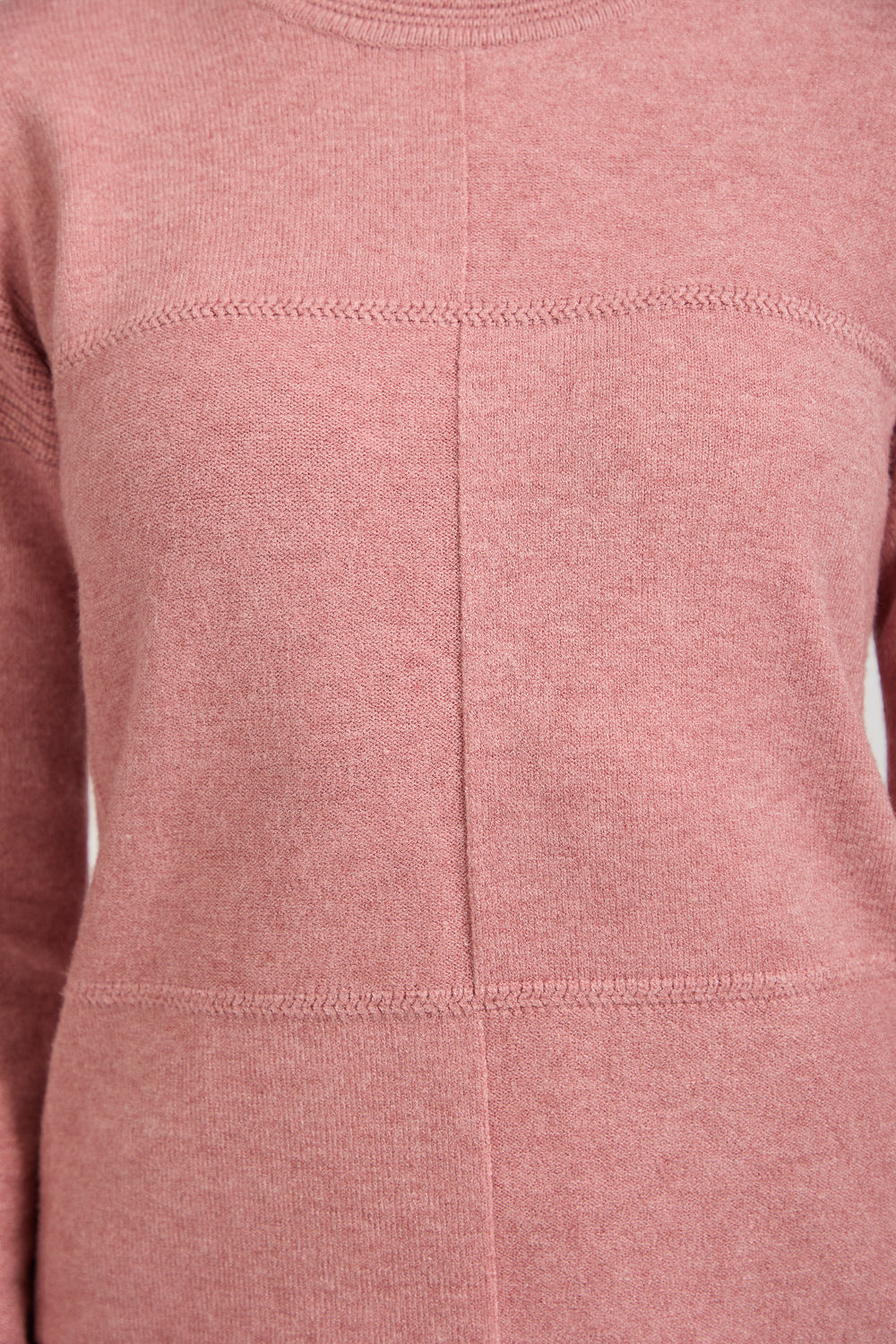 Cable-Knit Block Jumper