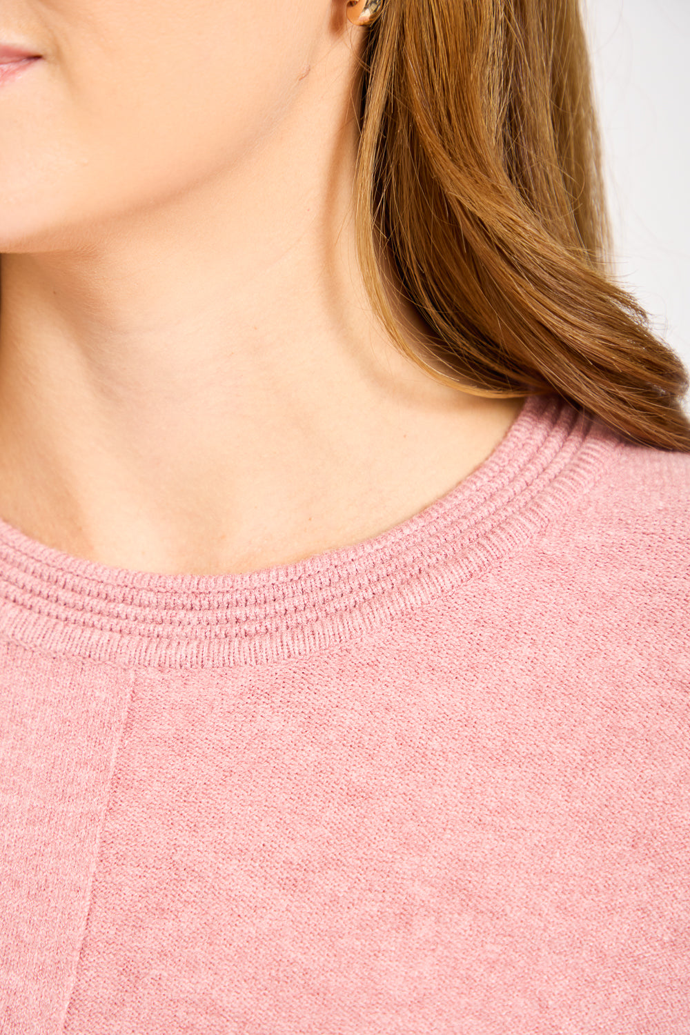 Cable-Knit Block Jumper