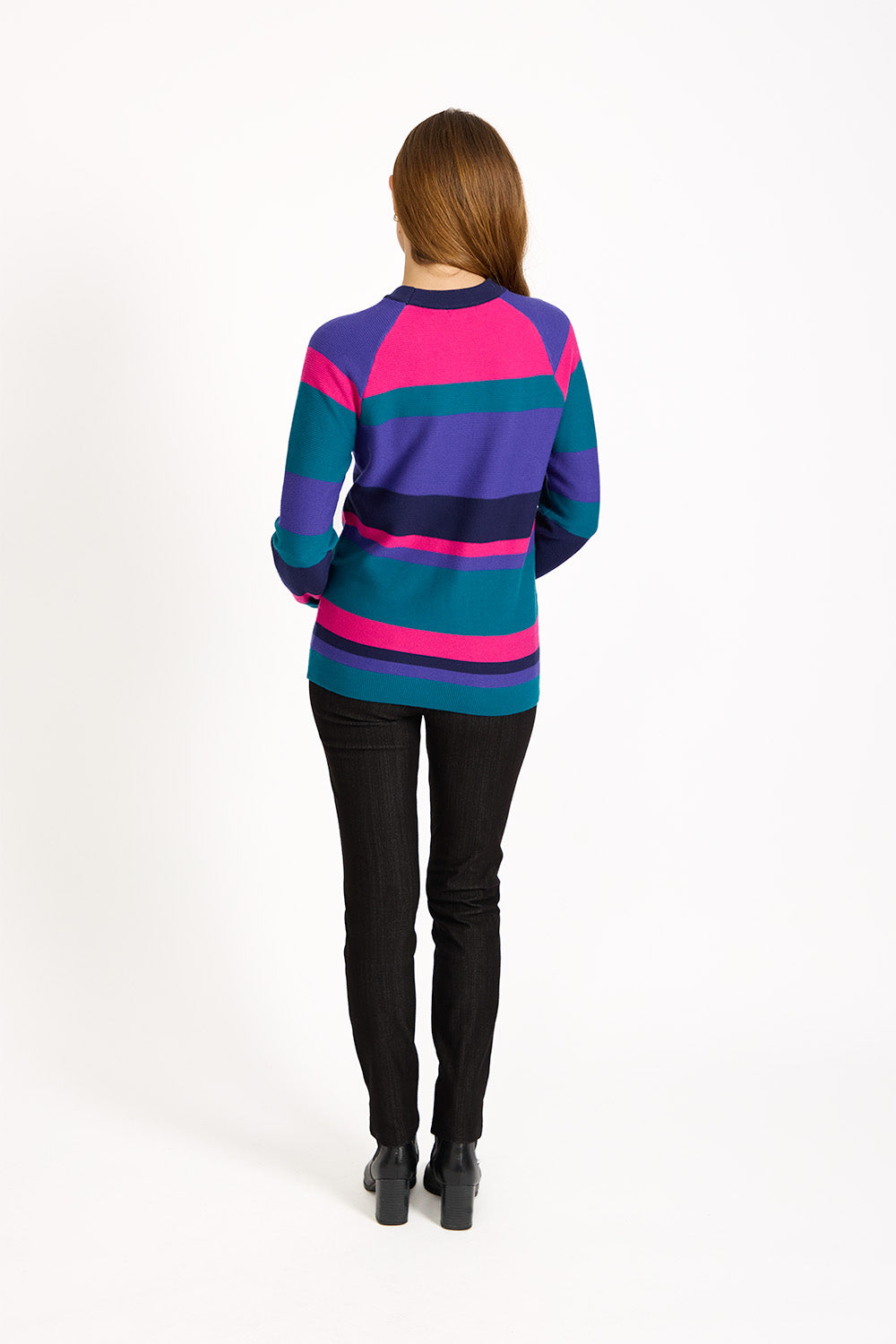 Multi Stripe Knit Jumper