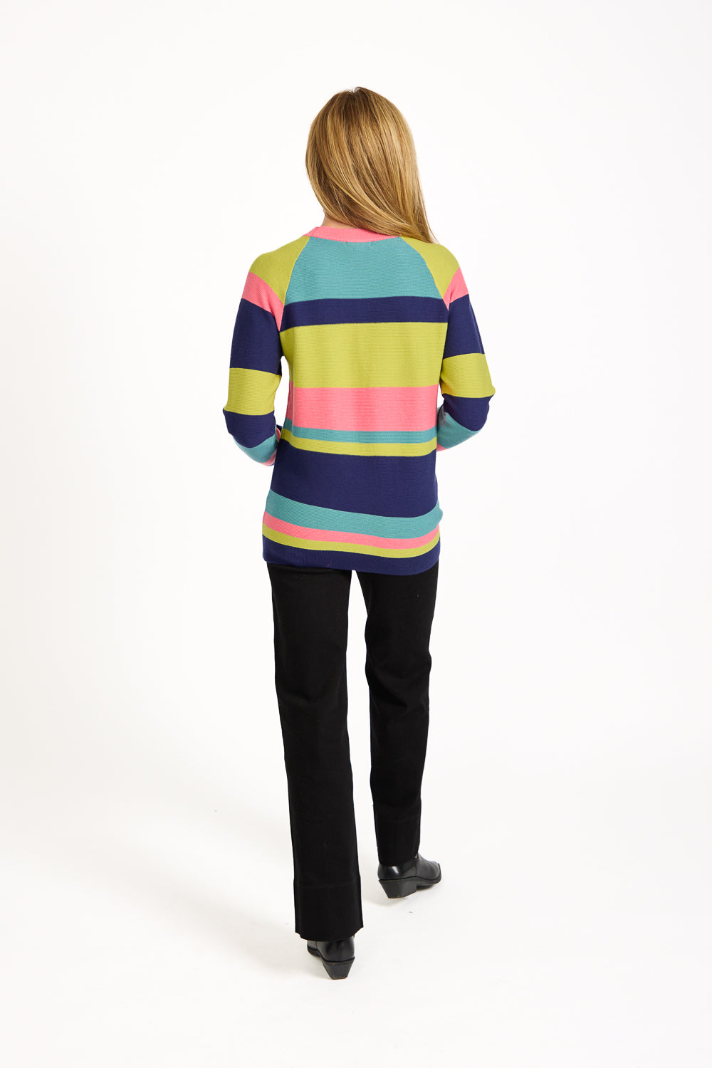 Multi Stripe Knit Jumper
