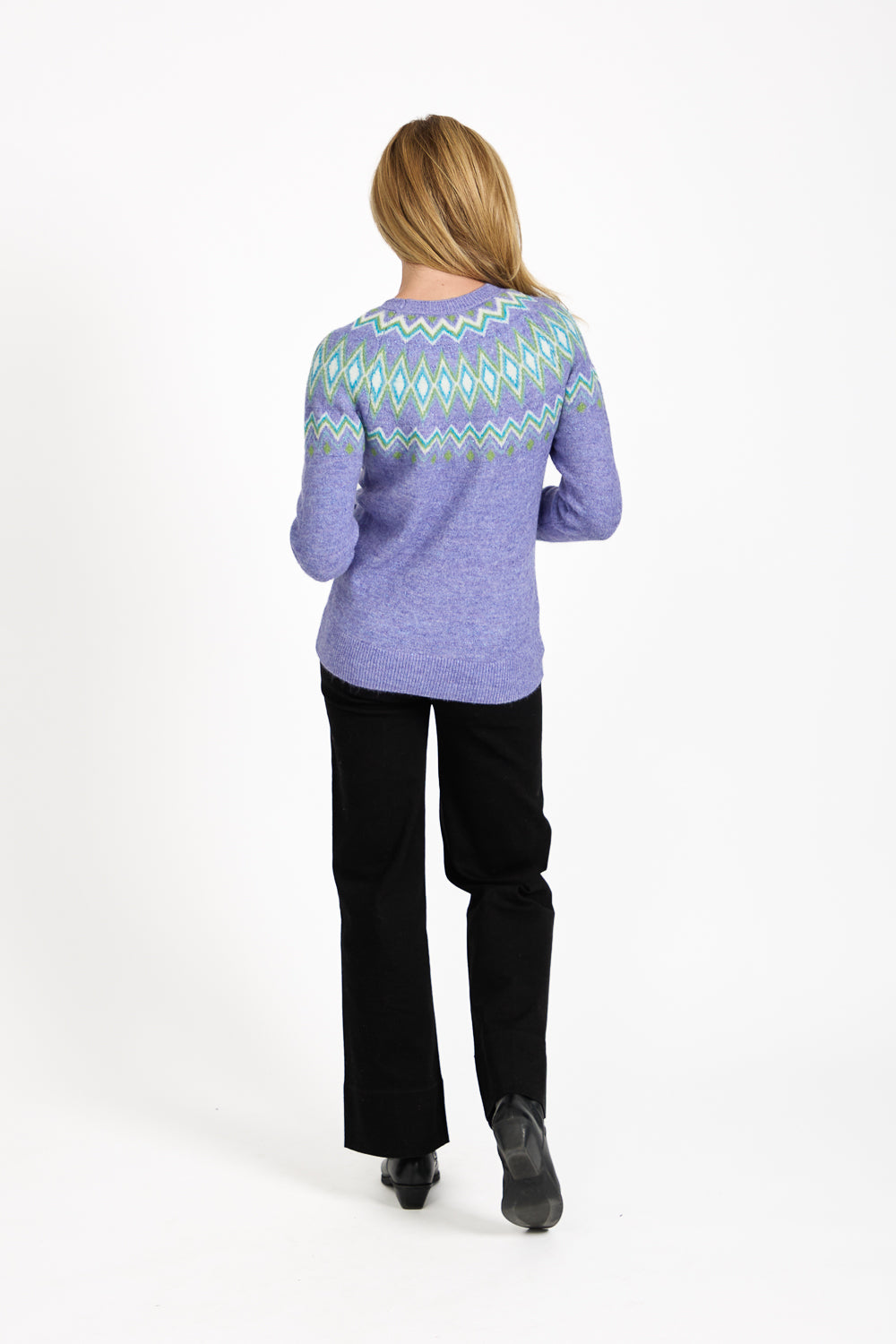 Sparkly Fair Isle Jumper