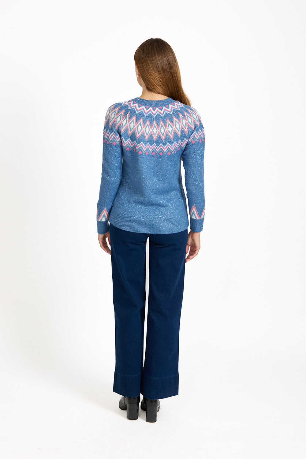 Sparkly Fair Isle Jumper