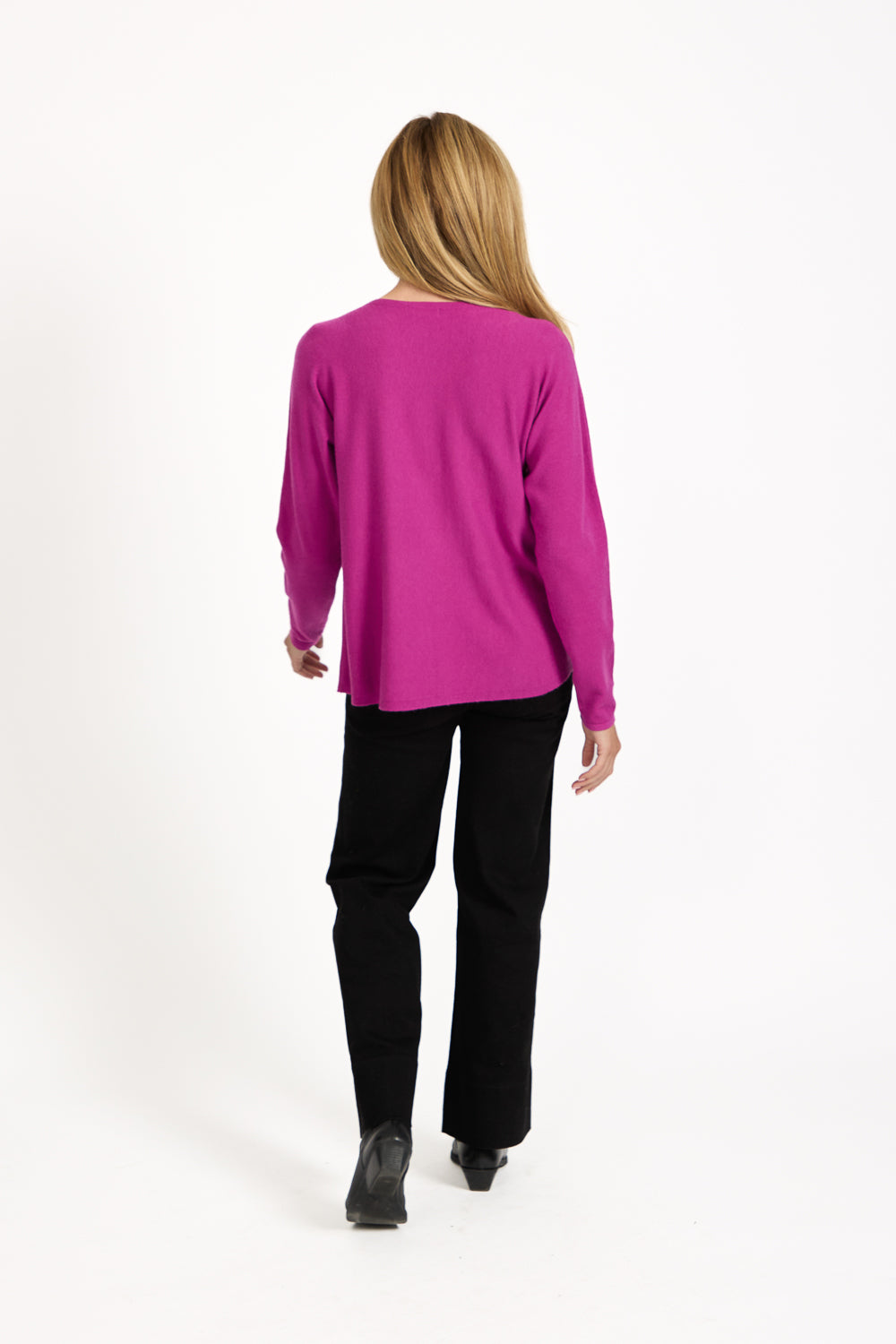 Heart Diamanté Embellished Batwing Pocket Jumper