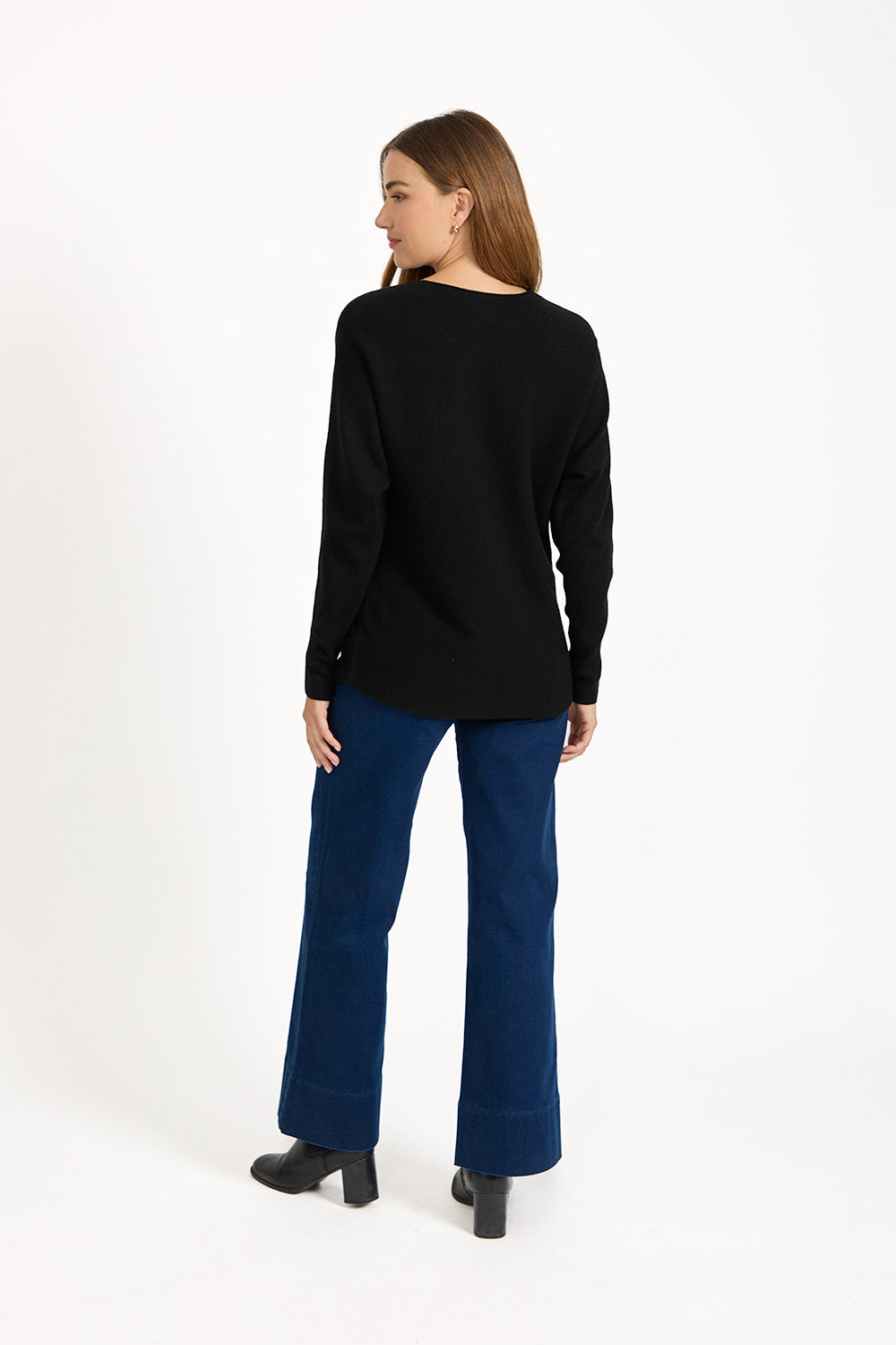 Butterfly Diamanté Embellished Batwing Jumper