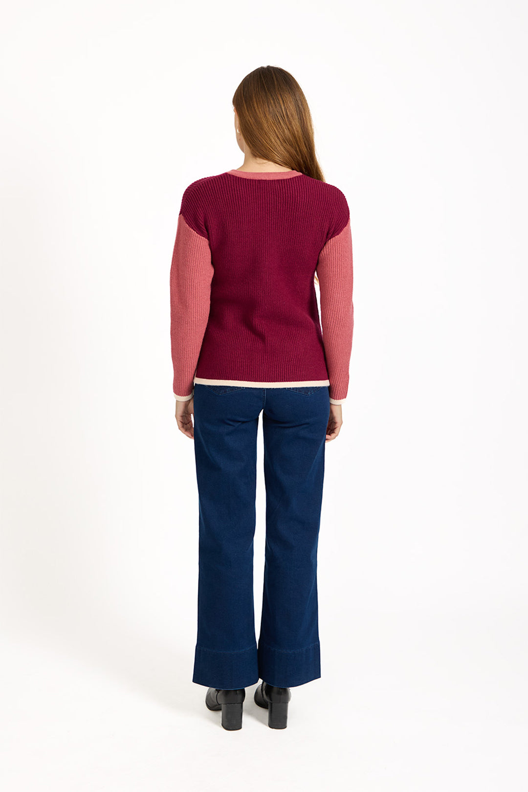 Colour Block Cardigan