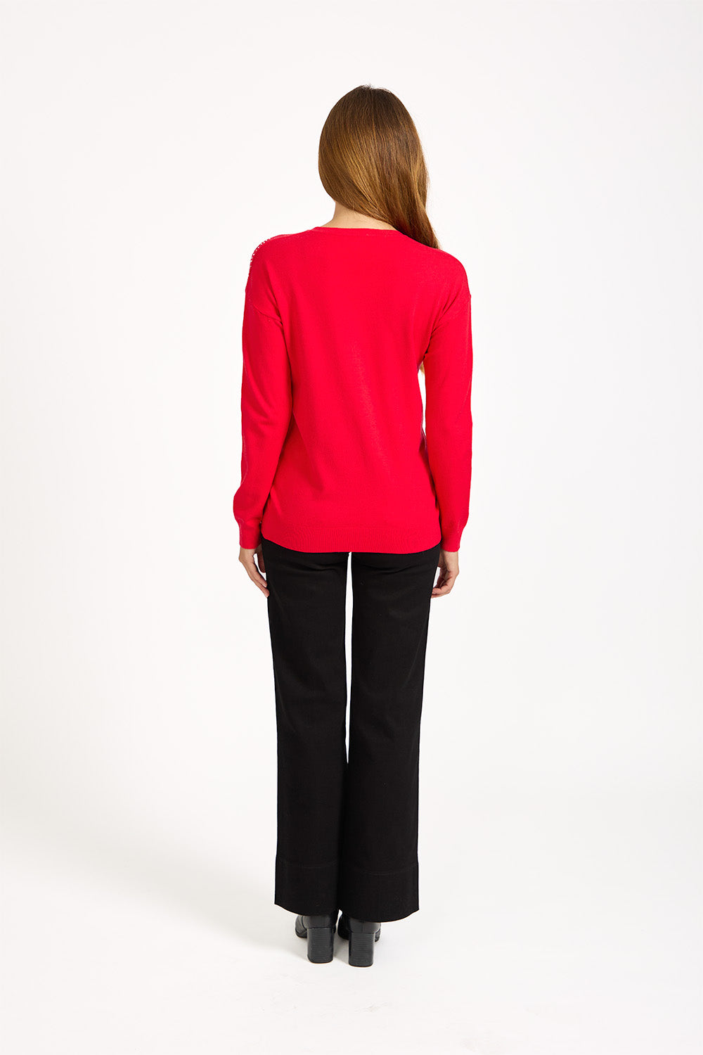 Spray Diamanté Embellished Jumper