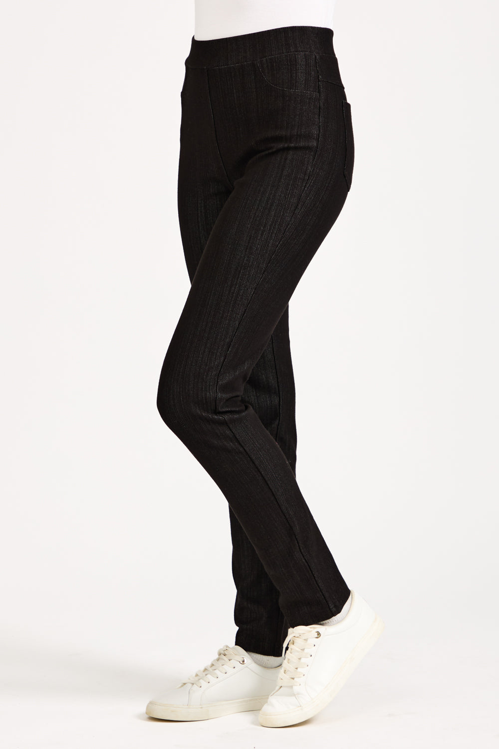 Soft Denim Stretch Pull-On Jeggings