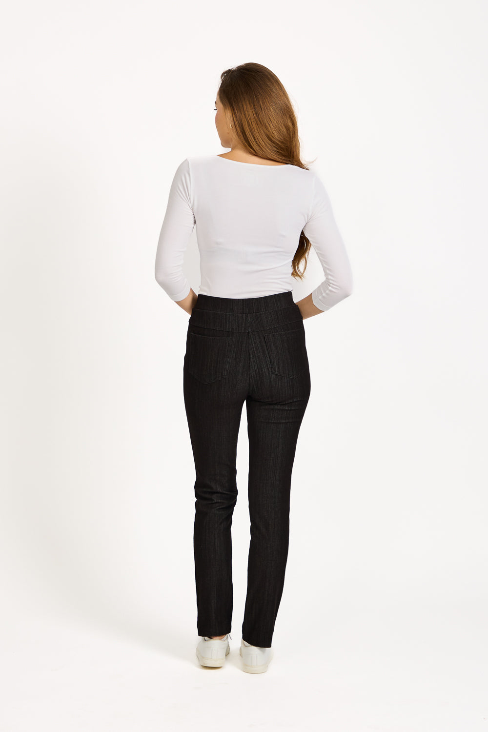 Soft Denim Stretch Pull-On Jeggings