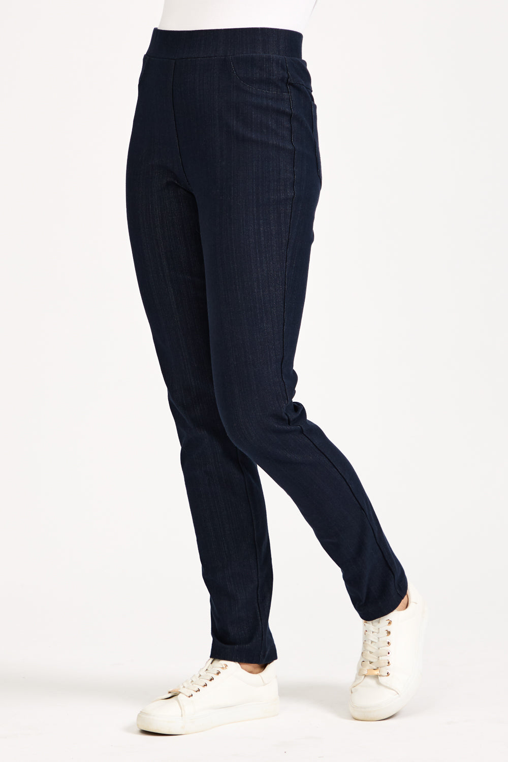 Soft Denim Stretch Pull-On Jeggings