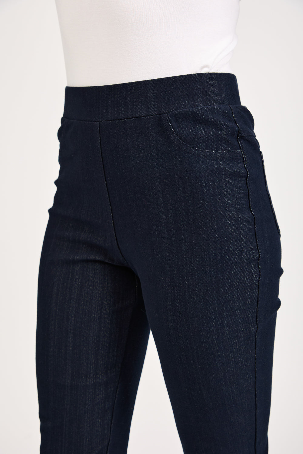 Soft Denim Stretch Pull-On Jeggings