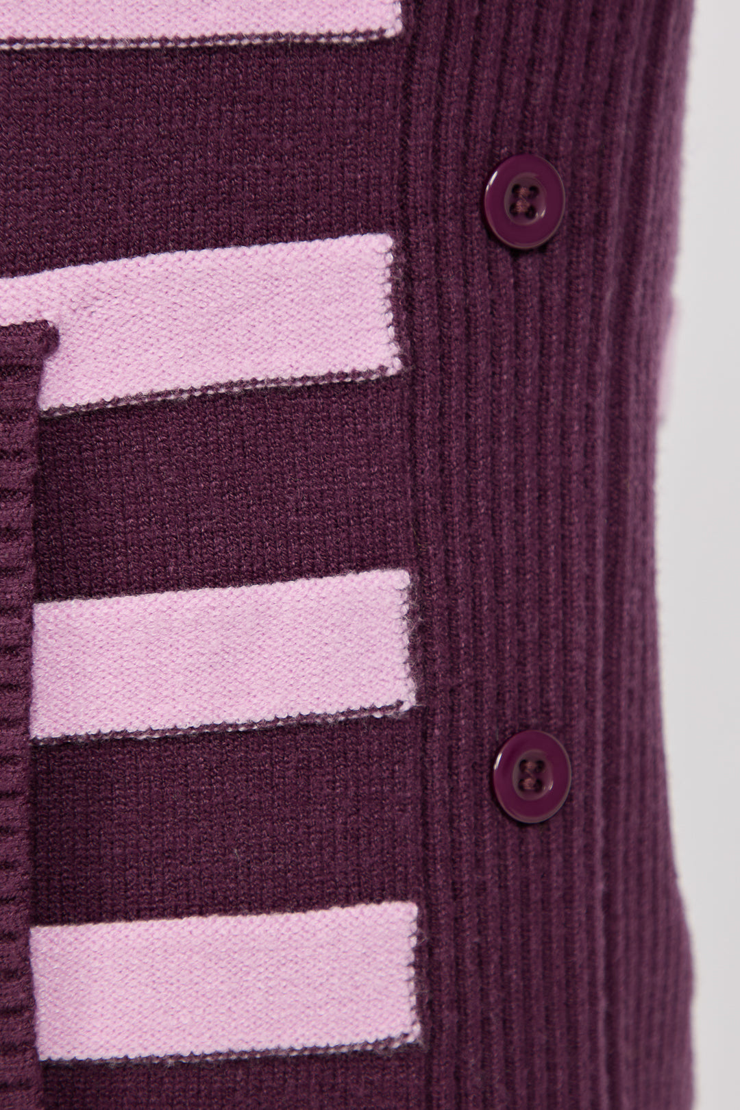 Stripe Knit Cowl Neck Jumper