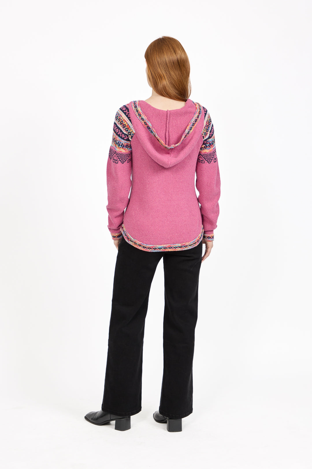 Fair Isle Hooded Jumper