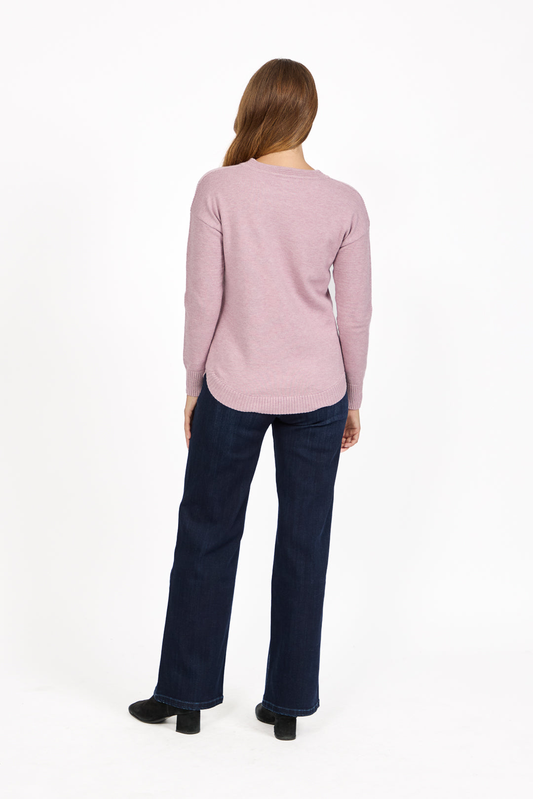 Cable-Knit Block Jumper