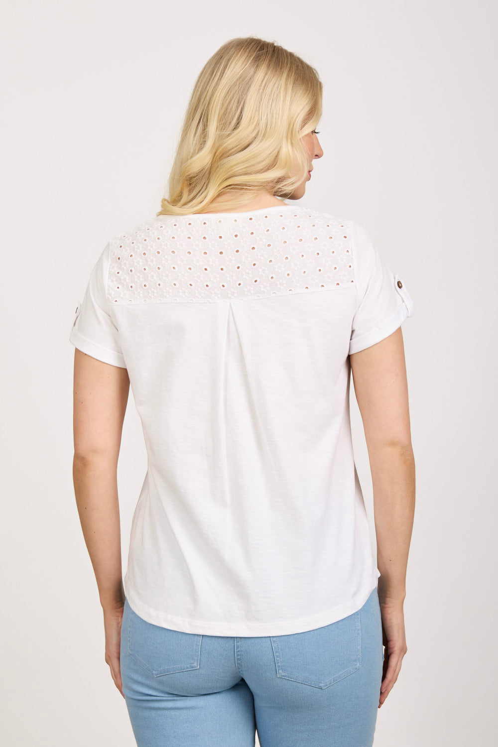 Lace Trim T-Shirt