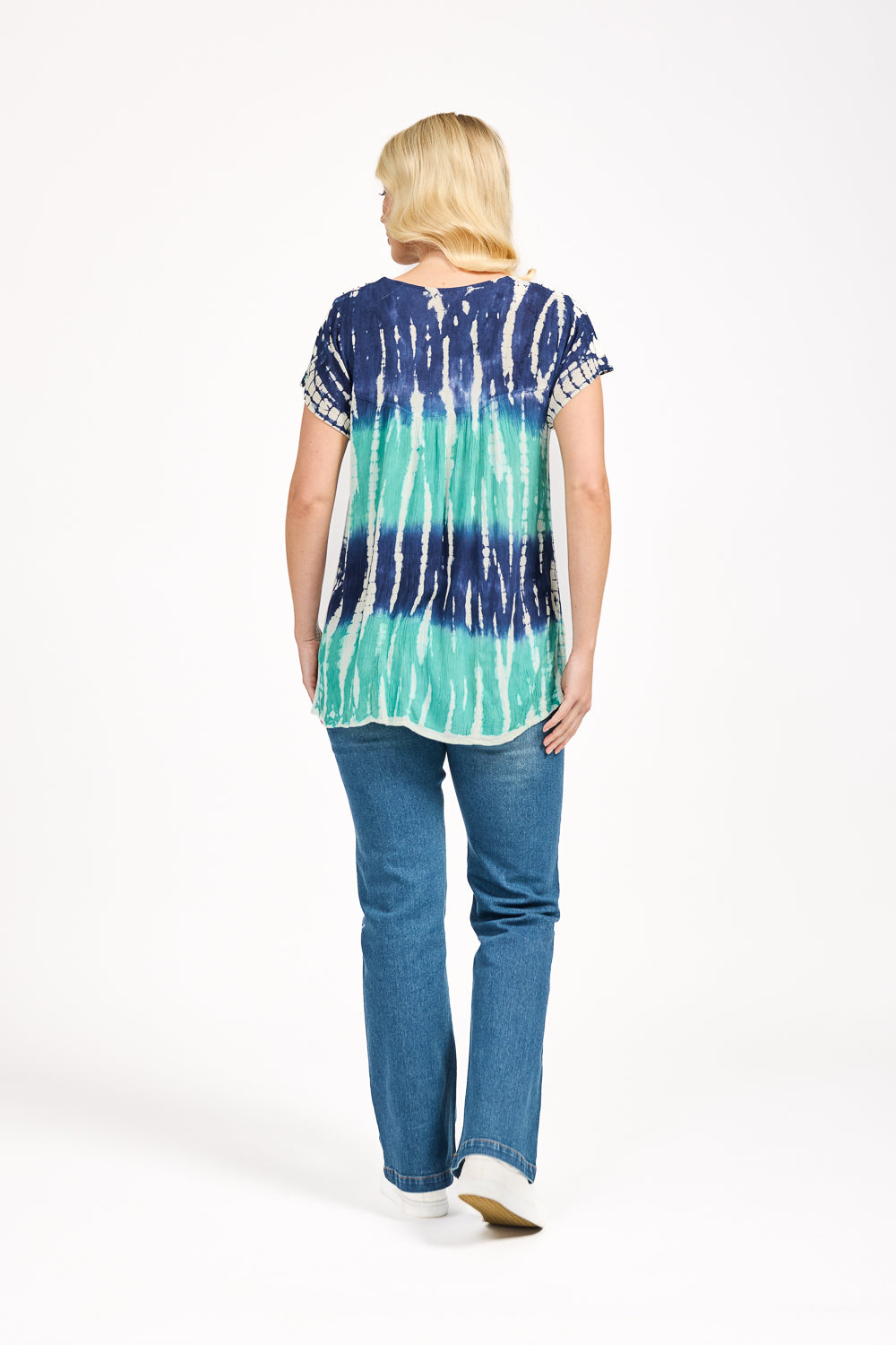 Tie Dye Embellished Top