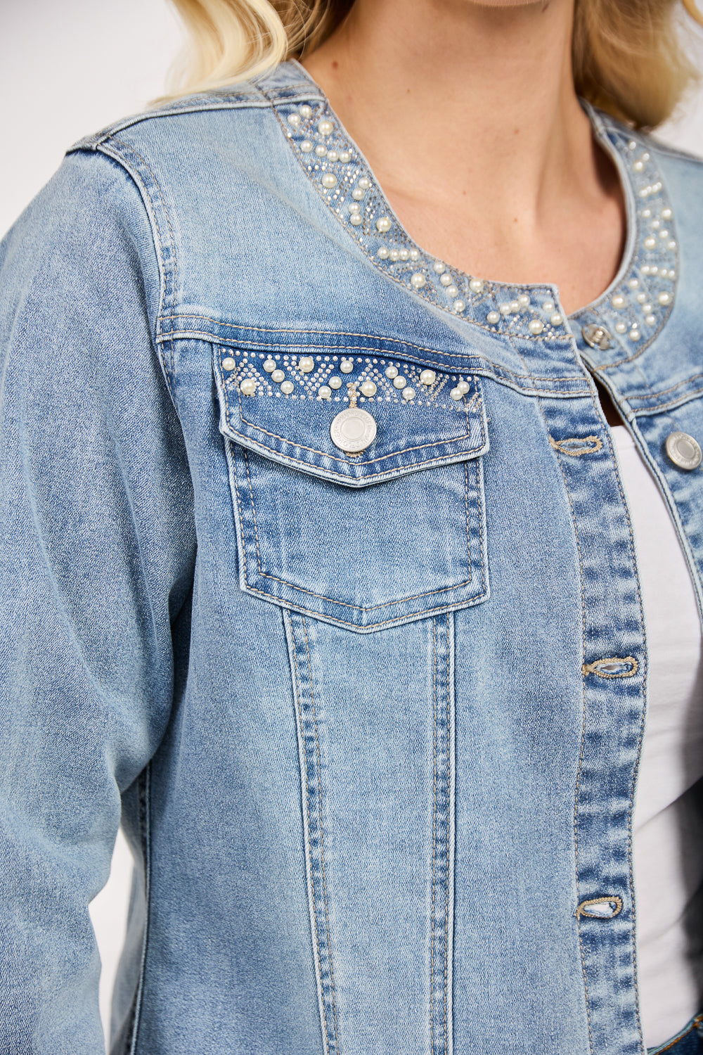 Embellished Denim Jacket