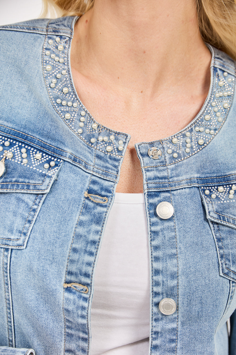 Embellished Denim Jacket