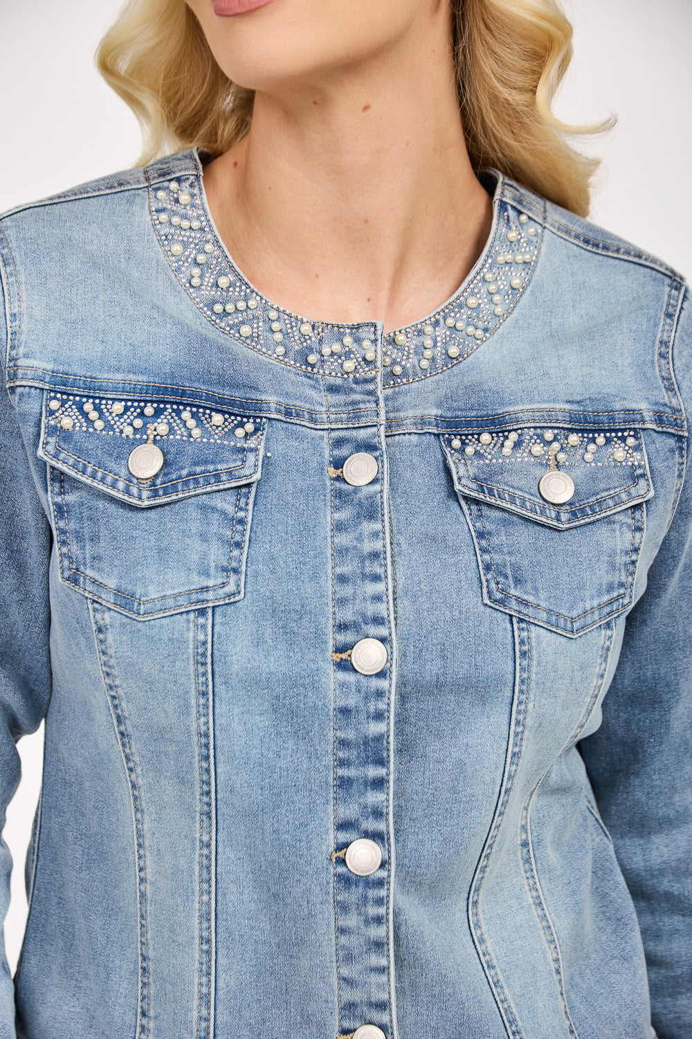 Embellished Denim Jacket