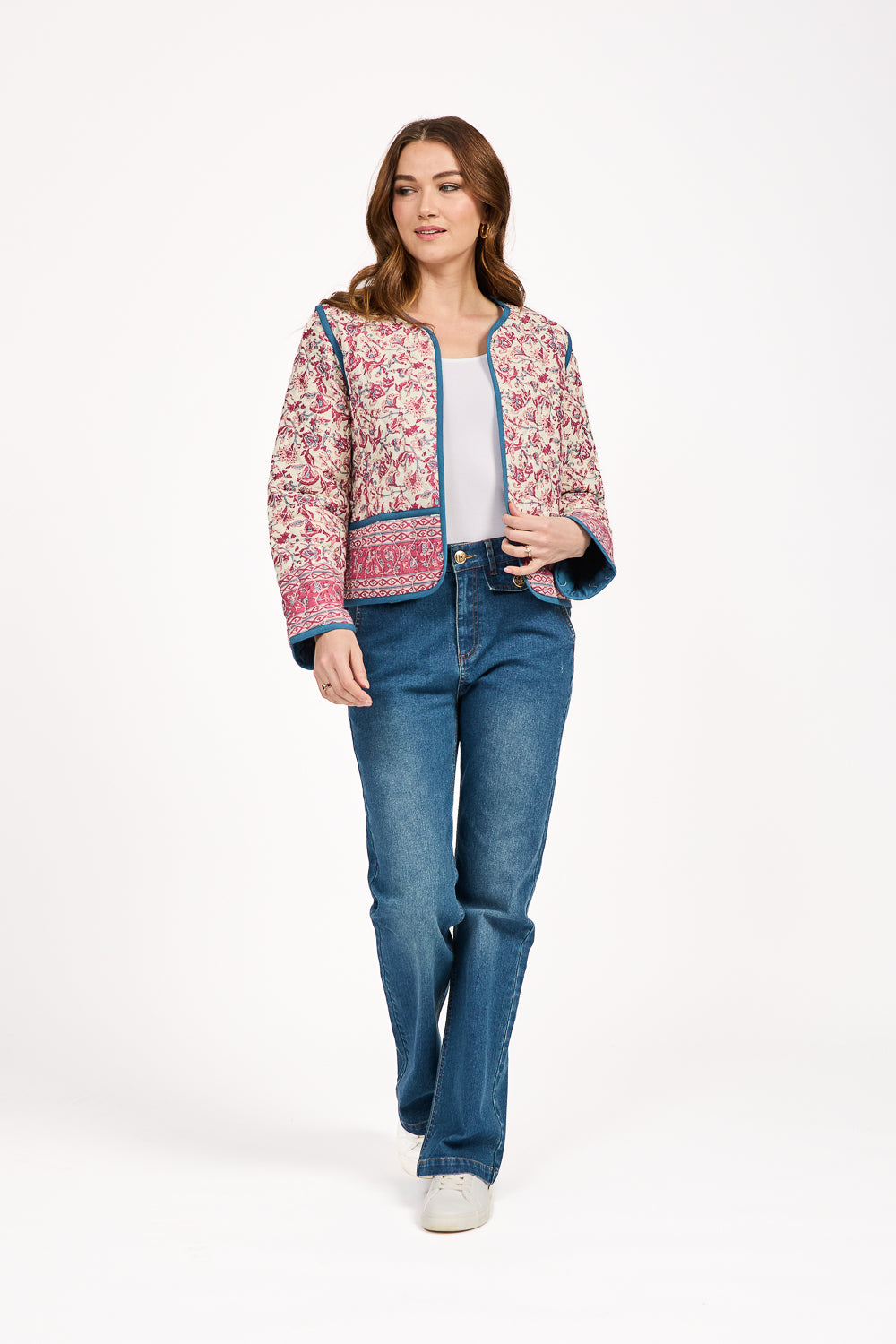 Reversible Paisley Quilted Jacket