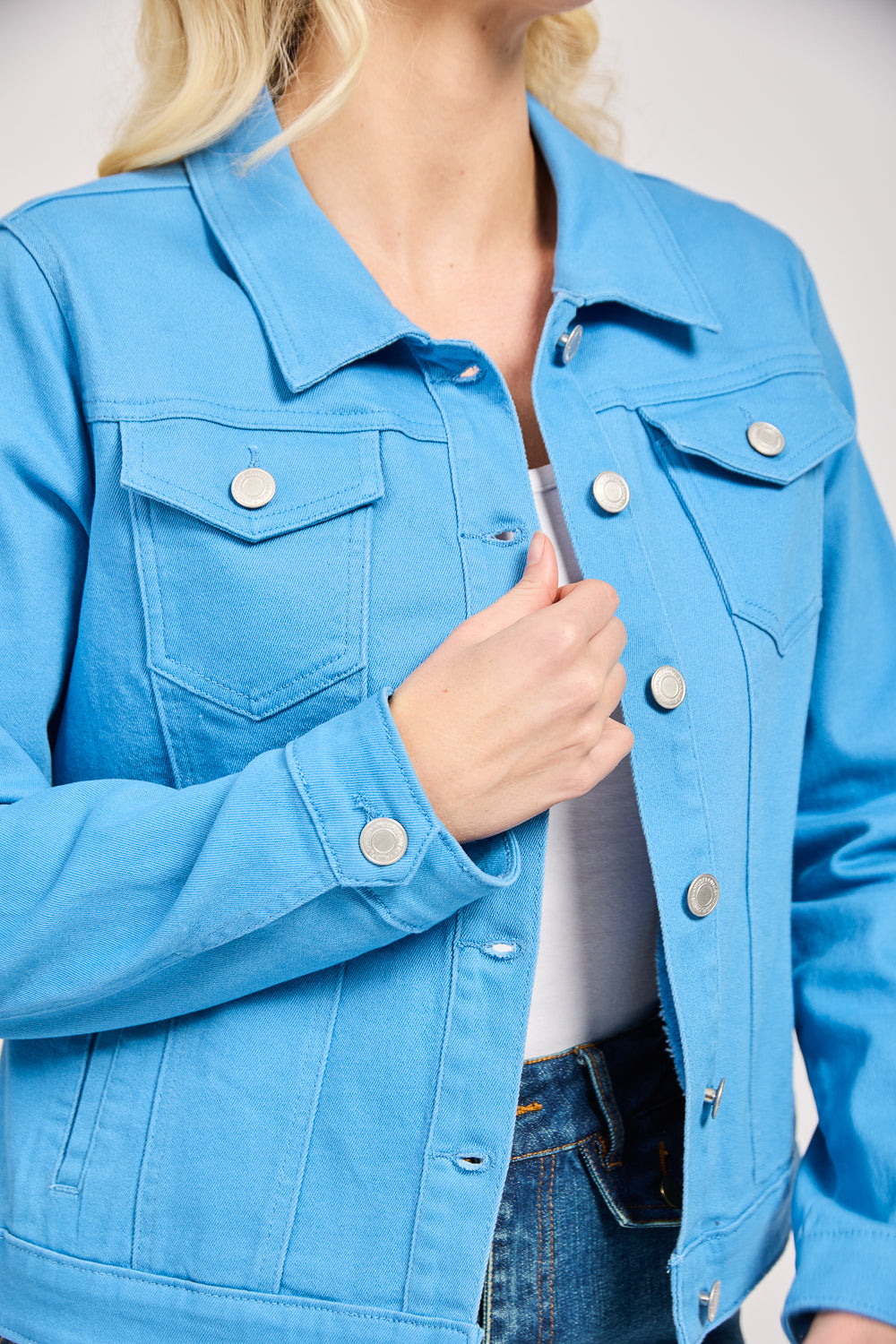 Coloured Denim Jacket