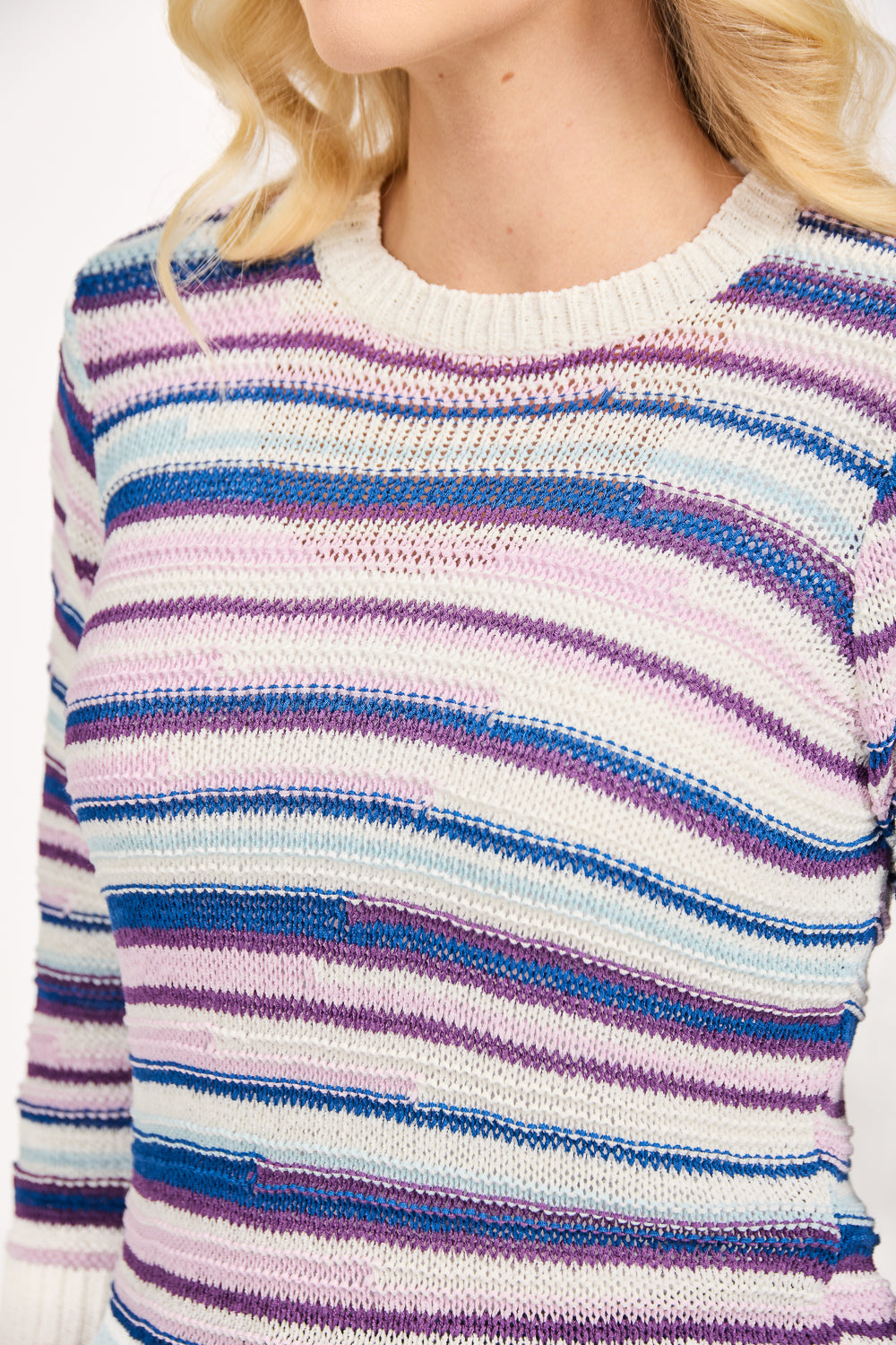 Staggered Stripe Jumper