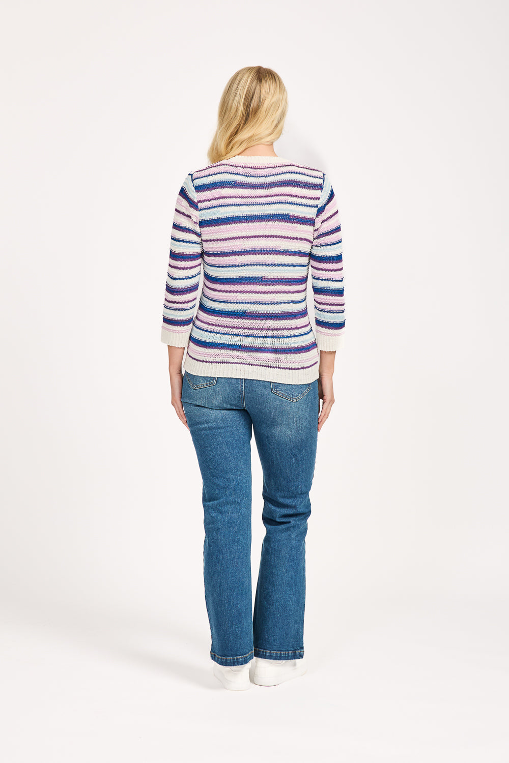 Staggered Stripe Jumper