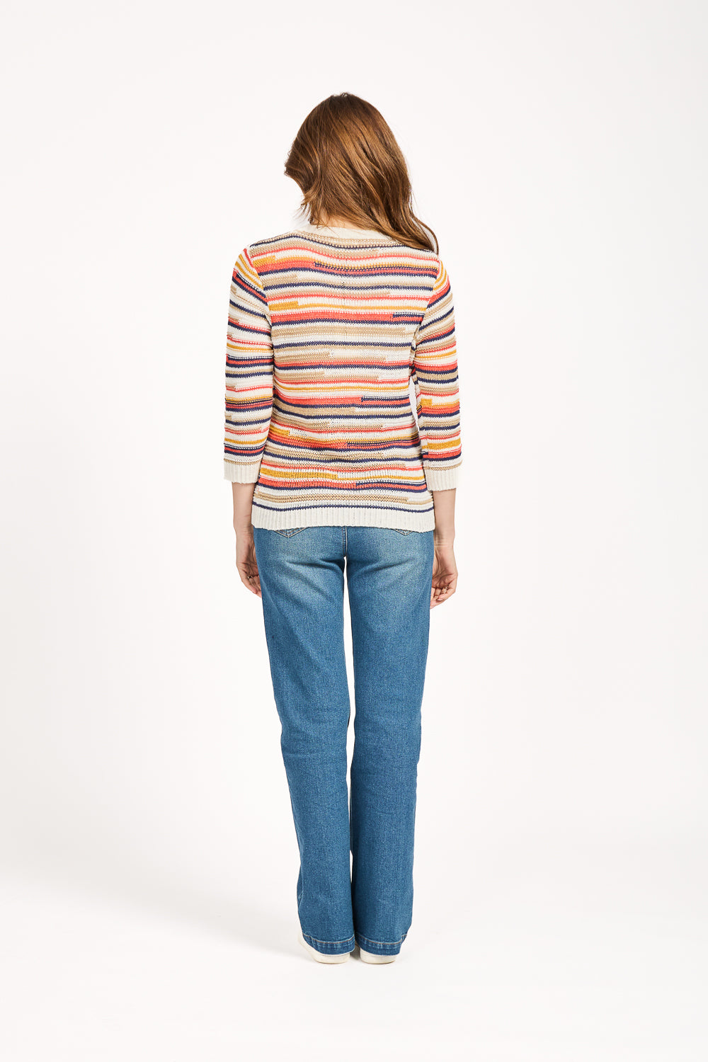 Staggered Stripe Jumper