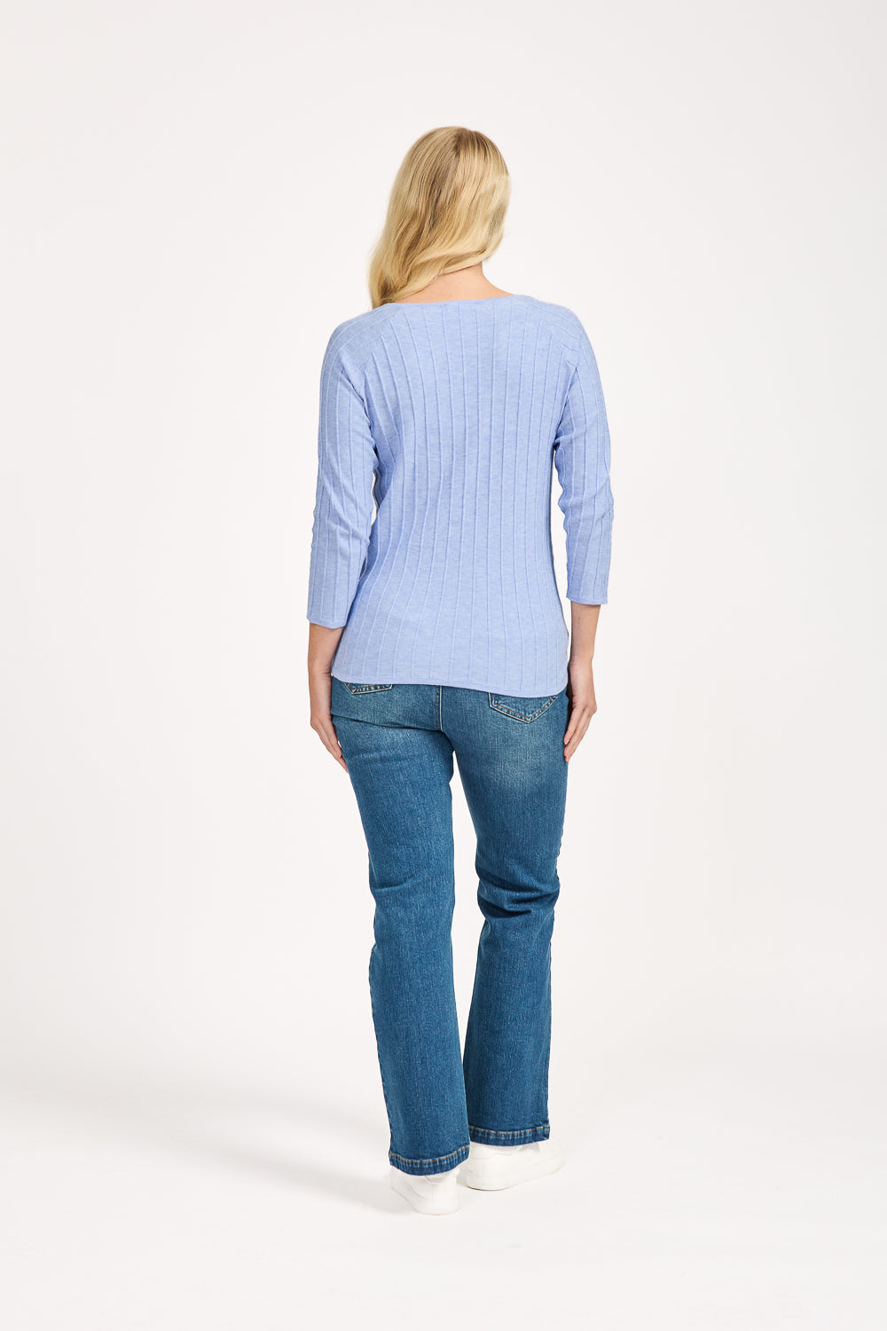 All-Over Ribbed Jumper