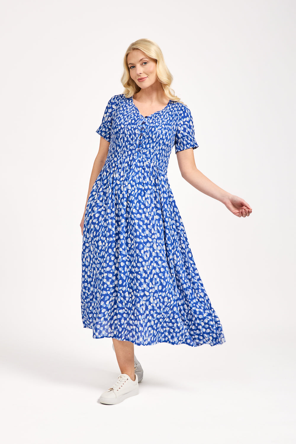 Polka Dot Print Dress