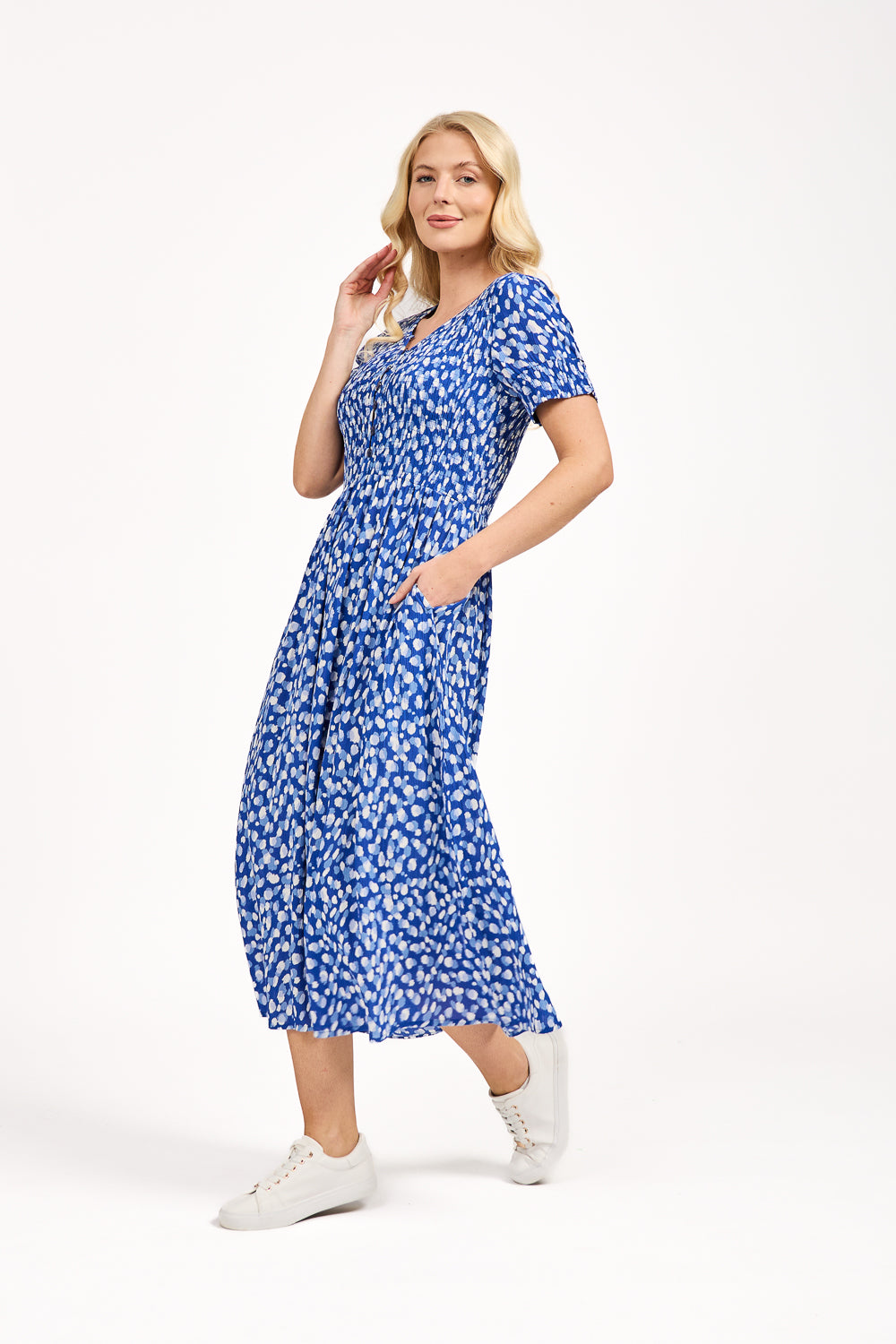 Polka Dot Print Dress