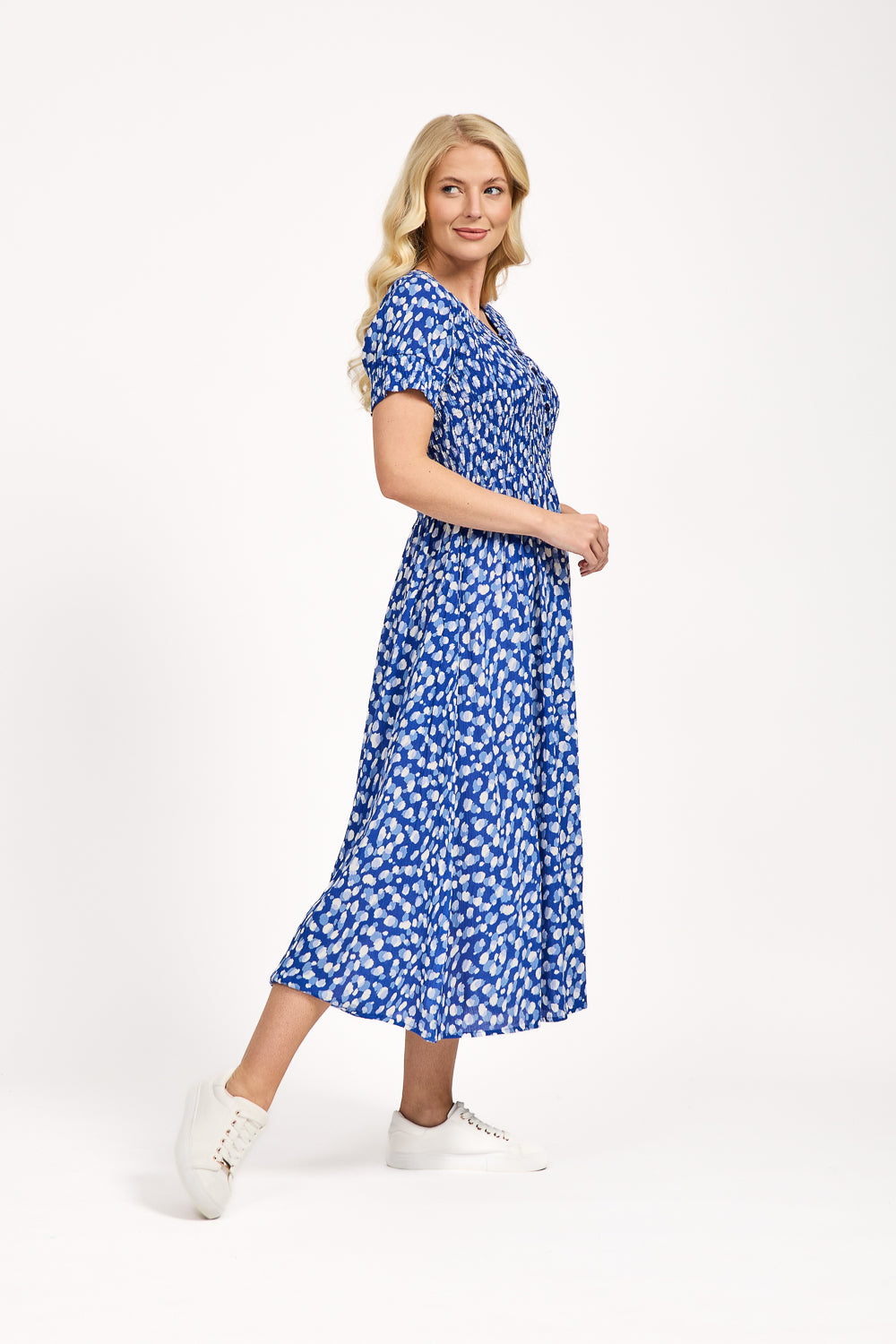 Polka Dot Print Dress