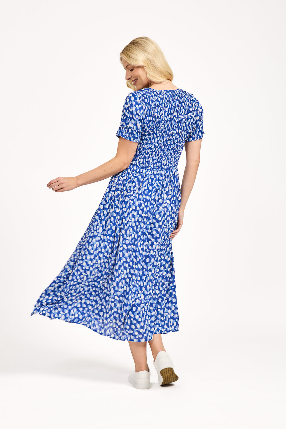 Polka Dot Print Dress
