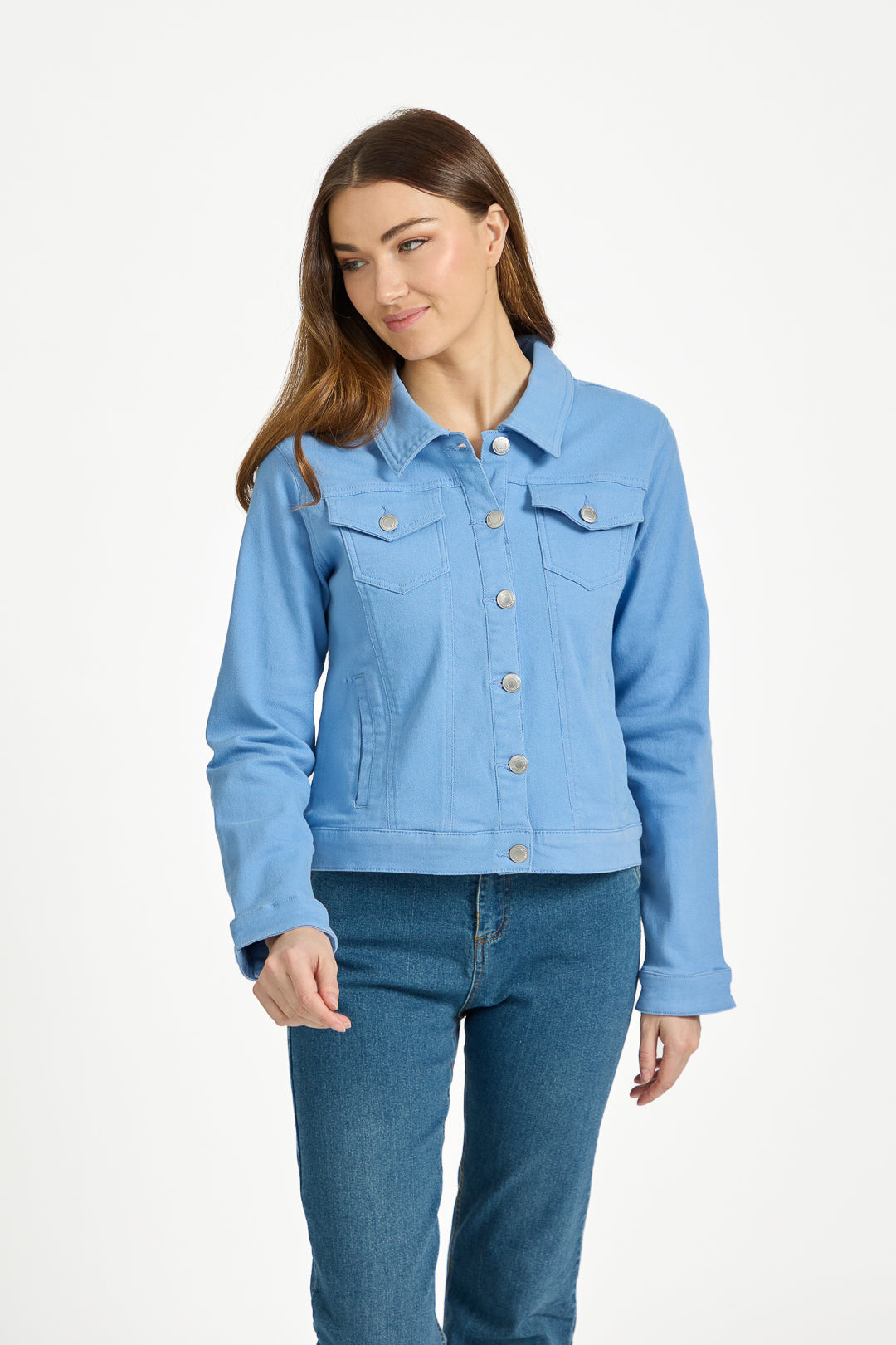 Coloured Denim Jacket