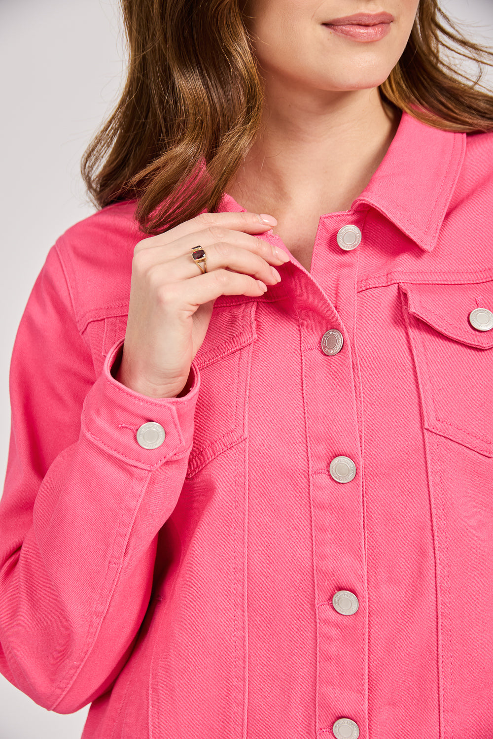 Coloured Denim Jacket