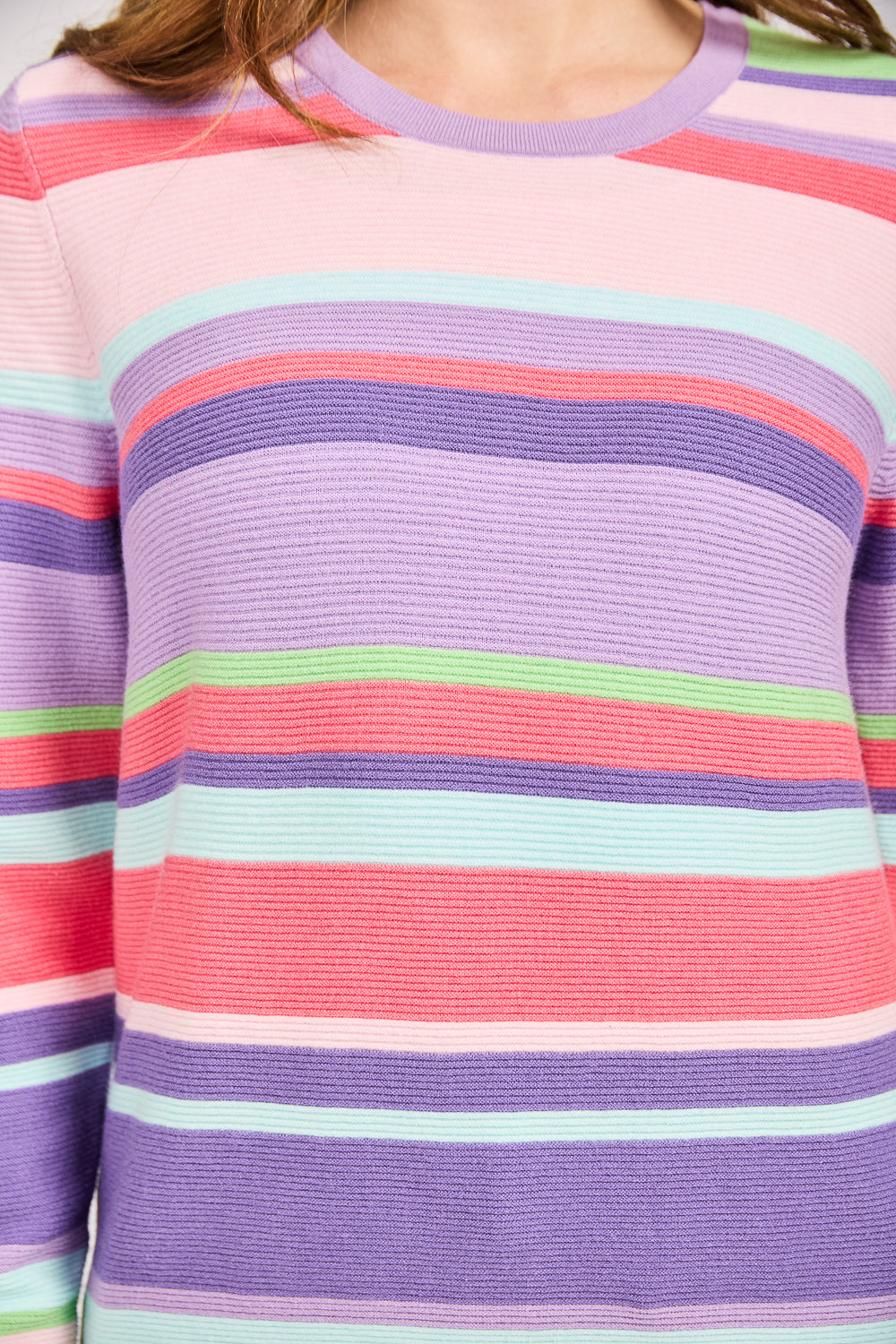 Multi Stripe Knit Jumper