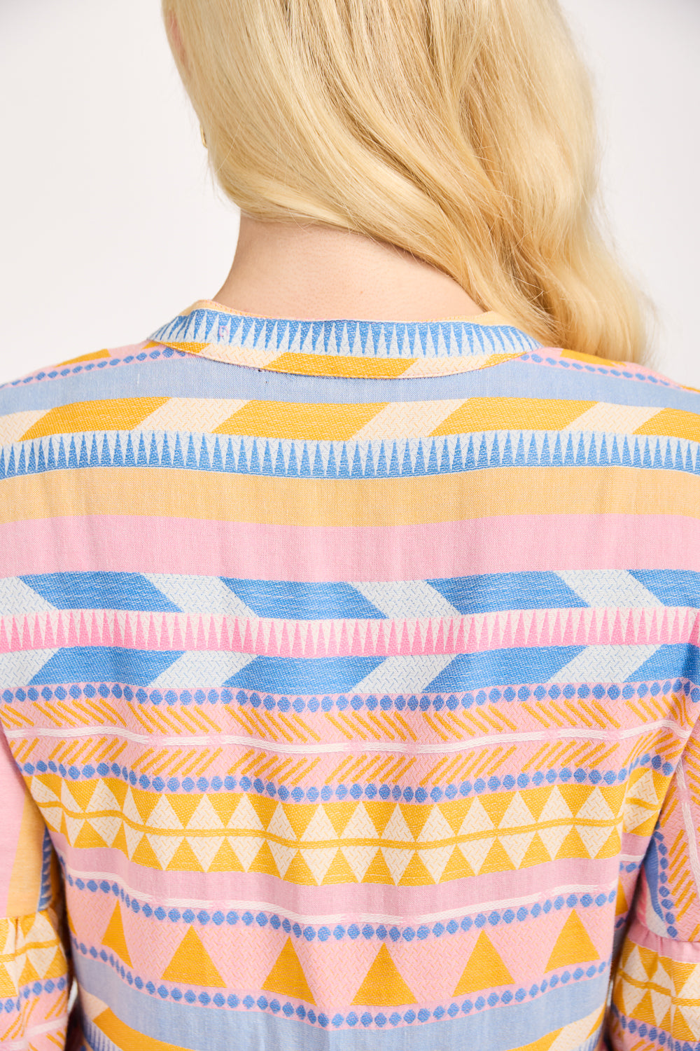 Aztec Print Midi Dress